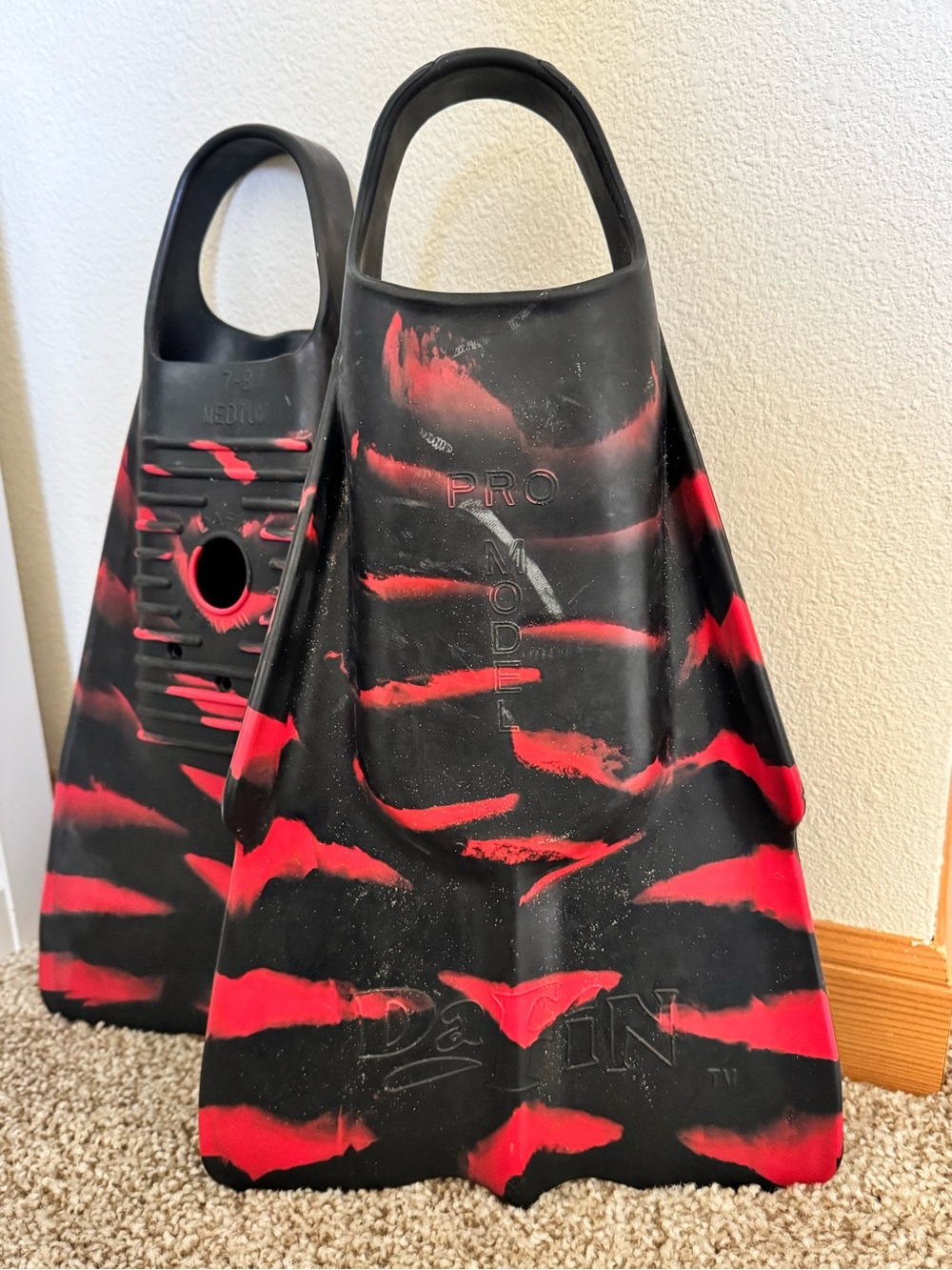 Da Fin Pro Model Fins Size 7-8 - Picture 3 of 3